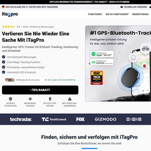 iTagPro Aktionspreis aktivieren